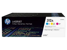Hewlett Packard hp 3er Set Druckkassetten CF440AM, Nr. 312A cyan, magenta, gelb – Produktbild 1 von 1