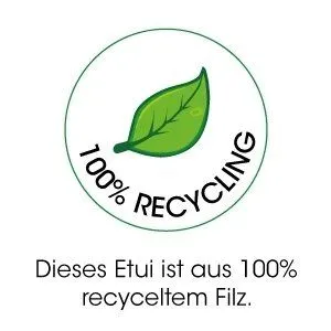 Canal Instrumente Canal Instrumente Maniküre-Set aus Filz für Babys & Kleinkinder, Blau, – Produktbild 3 von 4