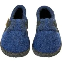 HANS NATUR Kinder Hausschuhe Walkpuschen inkblau Gr. 24 – Produktbild 1 von 1