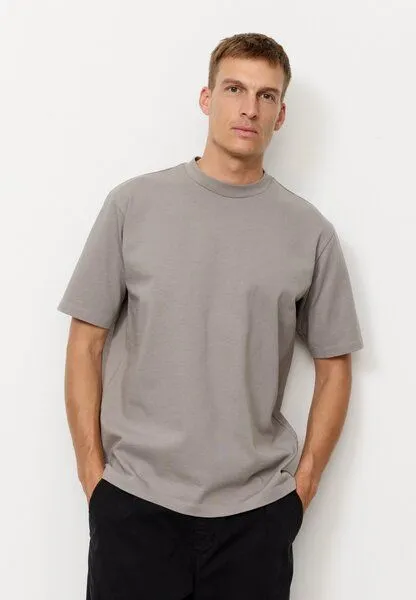 recolution Herren Heavy T-Shirt aus Bio-Baumwolle - ELDER - recolution, Greige (grau), – Produktbild 3 von 4