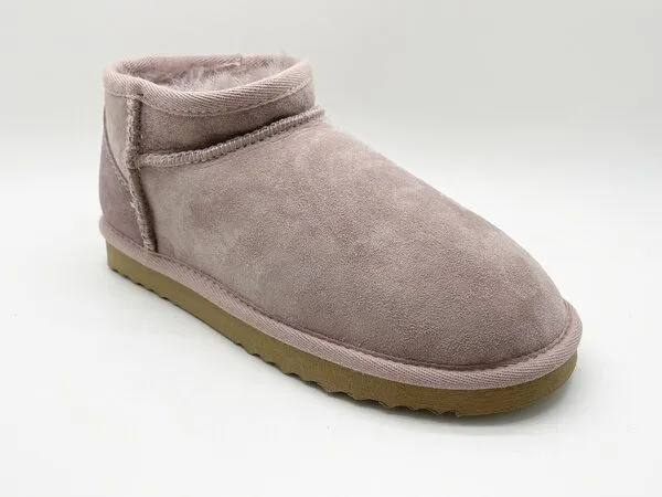 thies Stiefel aus Schaffell "thies Mega Shorty", New pink (rosa), – Produktbild 2 von 4