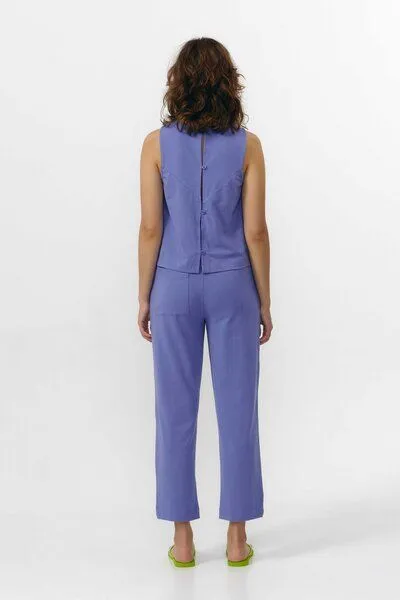 SUITE13LAB Suite13lab Ärmelloses Damentop SIL, Mid blue(blau), – Produktbild 3 von 4