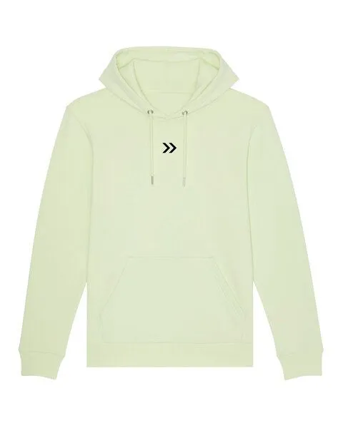 Human Family Human Family Bio Unisex Hoodie - "Skip", Hellgrün, – Produktbild 1 von 3