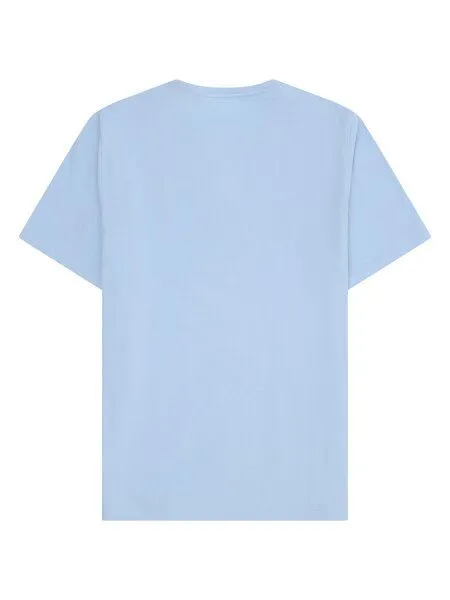 KnowledgeCotton Apparel KnowledgeCotton Apparel Basic T-Shirt, Skyway, – Produktbild 2 von 3