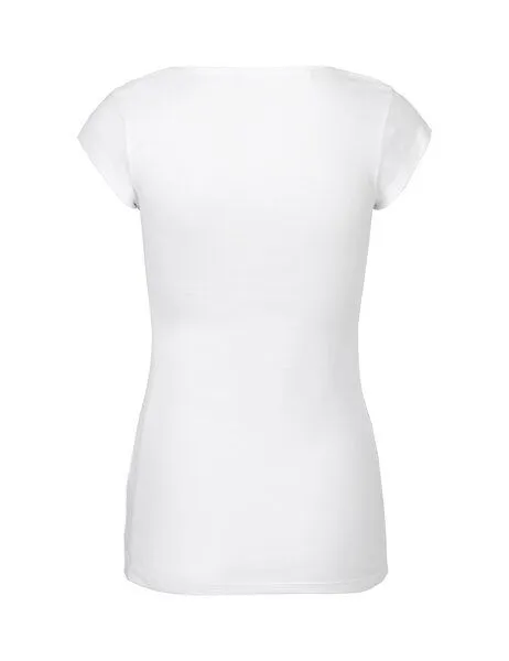 Neutral® - 3FREUNDE Neutral® - 3FREUNDE Frauen Rundhals T-Shirt, Weiss, – Produktbild 3 von 4