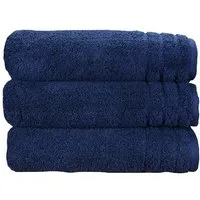 A&R Textile A&R Textile Organic Duschtuch 70 x 140 cm (1 Stück), Navy, – Produktbild 1 von 1