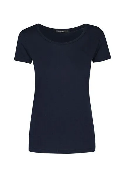 GreenBomb GREENBOMB Basic Loves - Sportliches T-Shirt aus Bio-Baumwolle / GOTS / Fair & Vegan, Blau (dark navy), – Produktbild 4 von 4