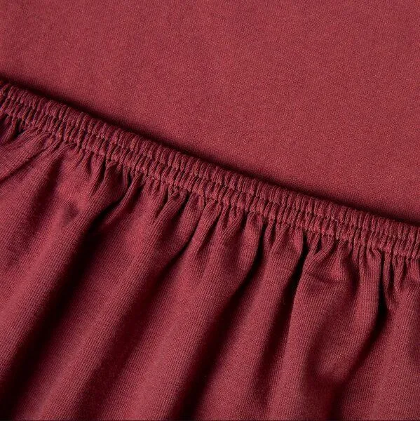 Kayori Kayori Saiko - Spannbettlaken für Topper Matratze - Jersey, Rot, – Produktbild 1 von 1
