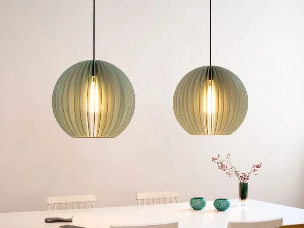 IUMI DESIGN IUMI DESIGN Leuchte AION, Rot lasiert, – Produktbild 3 von 4