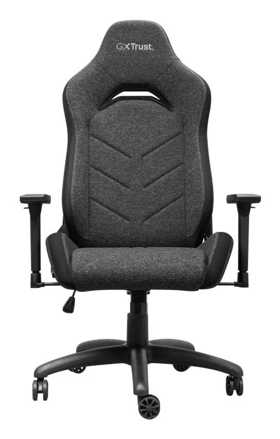 Trust Trust Gaming Chair GXT 723 Ruya Gamingstuhl Stoff ergonomisch 3D Armlehnen 150 kg, Grau, – Produktbild 6 von 6