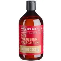 Benecos benecos BIO MIT WEIßBIER DUSCHE(N) - DUSCHGEL 2IN1 BIO-WEISSBIER - vegan – Produktbild 1 von 1