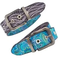 Seegarn Seegarn - Gürtel / Wendegürtel SeeKunst 4cm, Patina silber, – Produktbild 2 von 5