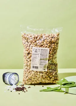 KoRo Snack Erbsen mit Salz und Pfeffer 1 kg – Produktbild 1 von 1