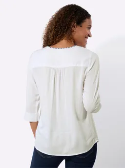 Witt Tunika weiß-mittelblau – Produktbild 1 von 1