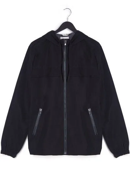 Will's Vegan Shop Will's Vegan Shop WVSport Wasserabweisende Leichte Jacke, Schwarz, – Produktbild 1 von 3