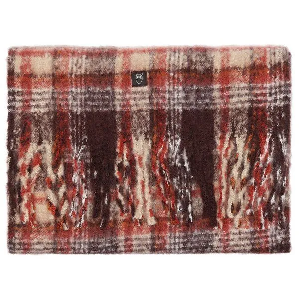 KnowledgeCotton Apparel KnowledgeCotton Apparel Karierter Schal, Brown check, – Produktbild 1 von 4