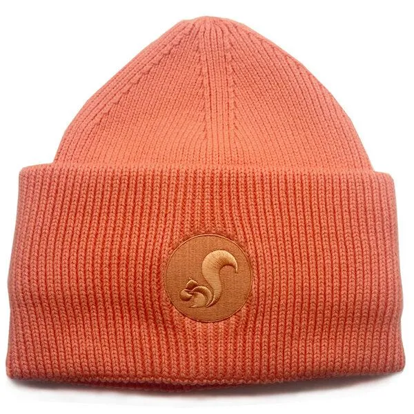 thies Vegane Mütze "thies ® Organic Beanie" aus reiner, zertifizierter Biobaumwolle, unisex, Salmon (lachs), – Produktbild 2 von 4