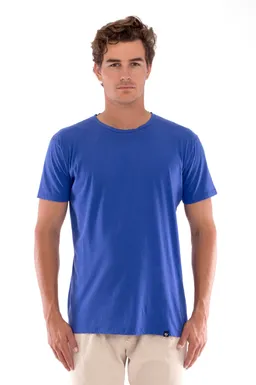 RAVENS VIEW IBIZA RAVENS VIEW IBIZA Herren vegan T-Shirt Basic Azur Klein Blau – Produktbild 1 von 1