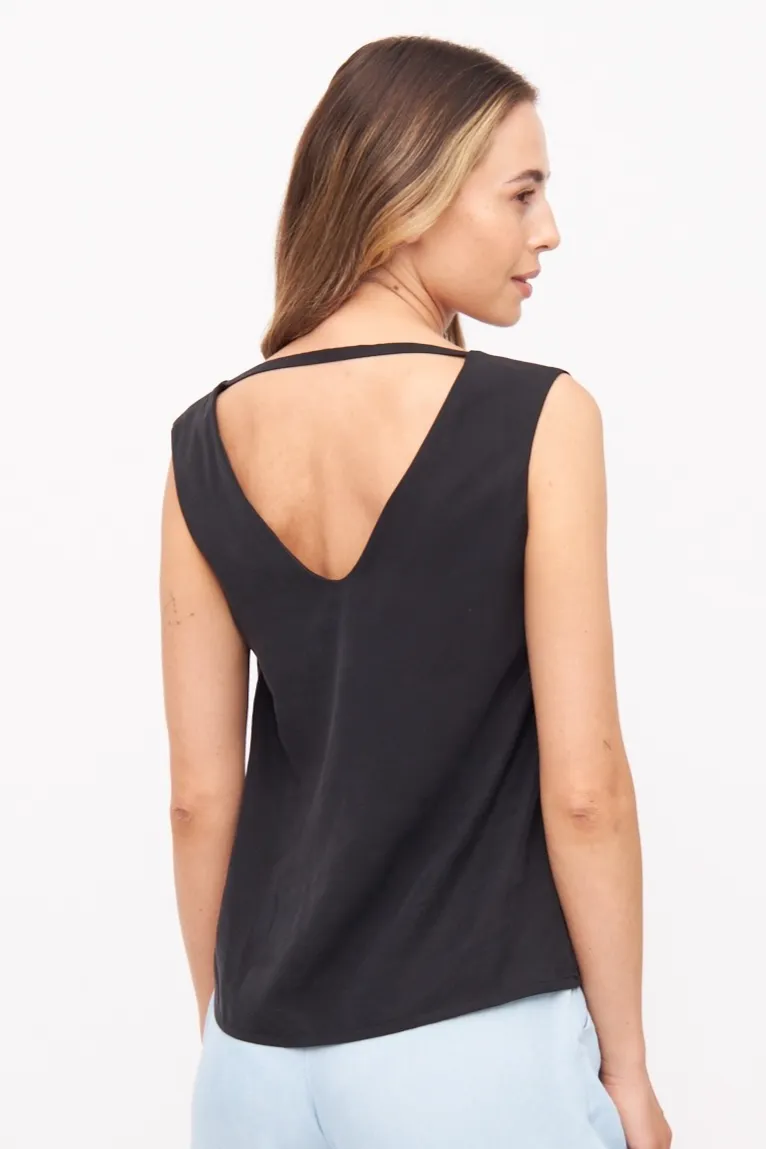 WiDDA WiDDA Damen vegan Bluse Nena Schwarz, Schwarz, – Produktbild 2 von 2