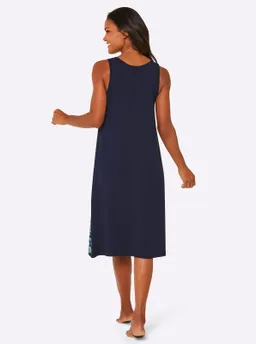 feel good Sommerkleid marine-royalblau – Produktbild 1 von 1