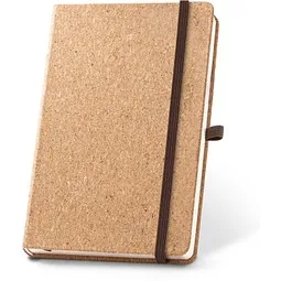 hi!dea™ HAWKINS A5. A5 Notizblock aus Kork mit unlinierten Seiten, Natur, Beige, – Produktbild 1 von 1