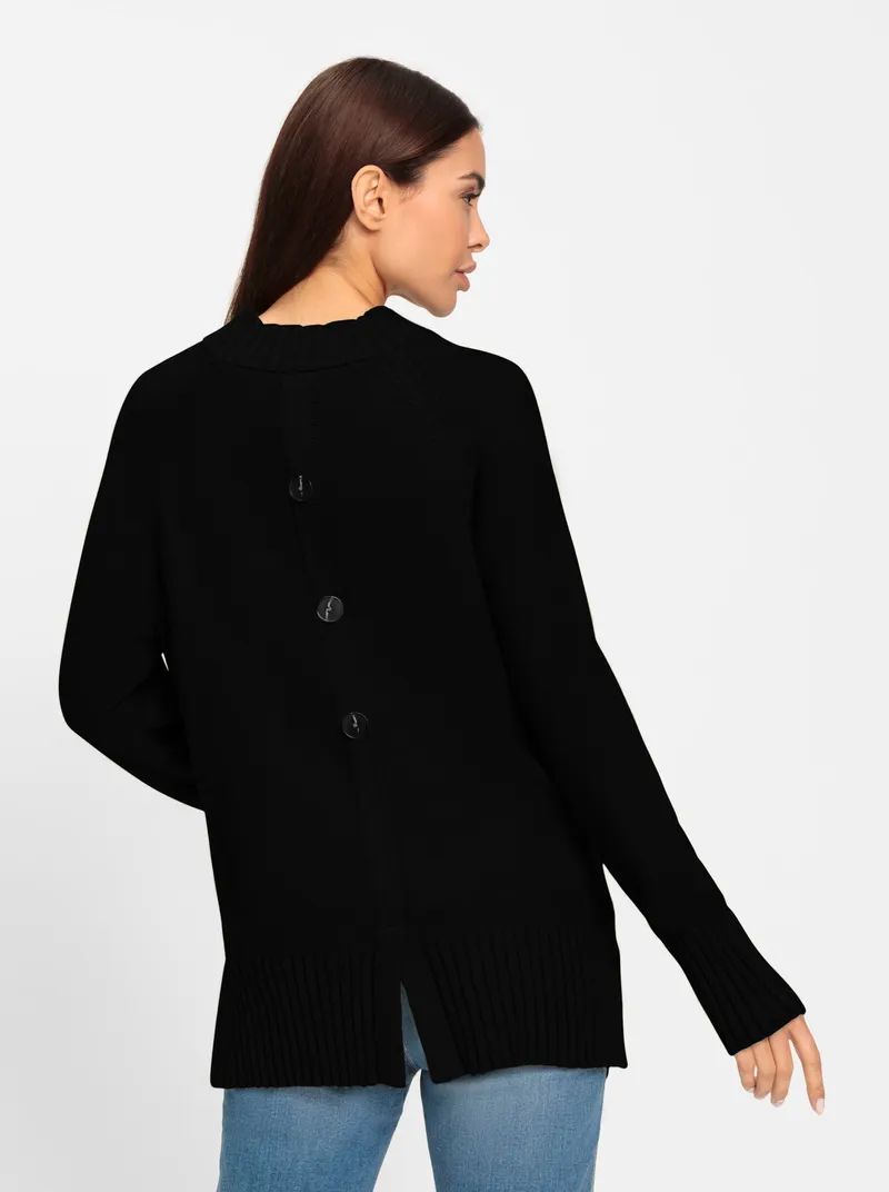 heine Strickpullover schwarz, Schwarz, – Produktbild 2 von 2