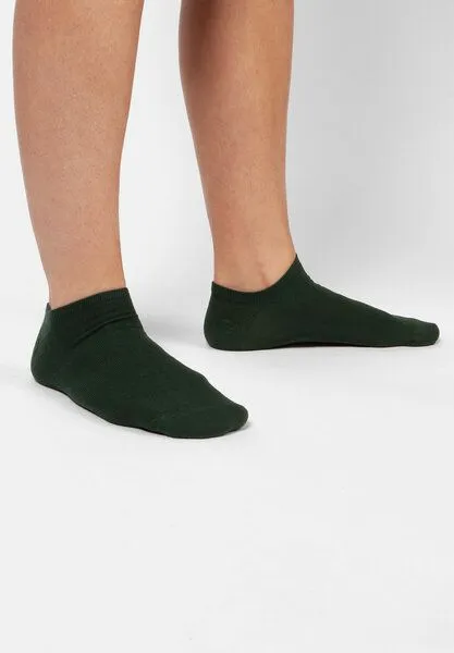 DillySocks DillySocks Sneakersocken „One Color Shorties“, Olive green, – Produktbild 1 von 4