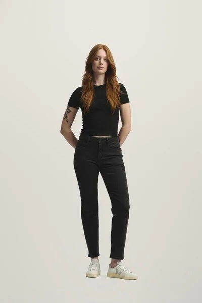 DAWN DAWN Jeans SUNSET Regular Slim Vintage Black – Produktbild 7 von 7