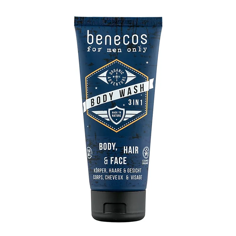Benecos Benecos For Men Only Body Wash 3in1 - Duschgel – Produktbild 1 von 3