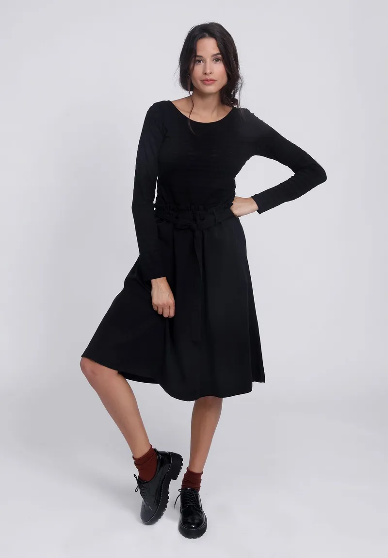 Lovjoi LOVJOI Damen vegan Rock Trafaria Schwarz, Schwarz, – Produktbild 1 von 2