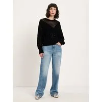 LANIUS LANIUS Lochstrick Pullover aus Bio-Baumwolle – Produktbild 1 von 1