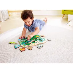 Hape Hape Steckpuzzle Wildtiere – Produktbild 1 von 1