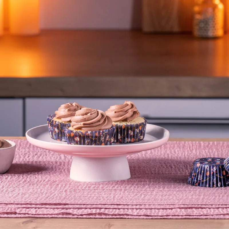 ZENKER Zenker Muffinförmchen Astronaut, Ø5cm, 50 Stk. – Produktbild 2 von 2