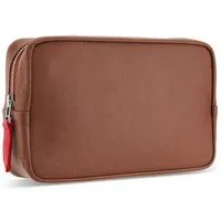 Pack Smooch Pack & Smooch Kabeltasche, Zubehörtasche "Longford" aus Leder für Kabel, Magic Maus, USB, SD Karten, Hellbraun, – Produktbild 1 von 1