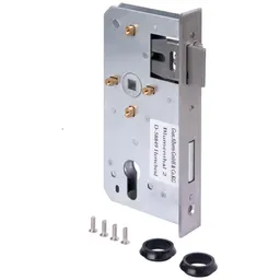 Alberts ALBERTS Ersatzschloss, Dornm.55mm, verz., Stulpst.3mm, f.Schlosskasten 34mm, HxB 167x85mm – Produktbild 1 von 1