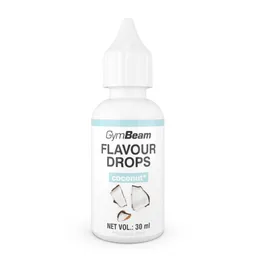 GymBeam Food GymBeam Flavour Drops 30 ml Kokos – Produktbild 1 von 1