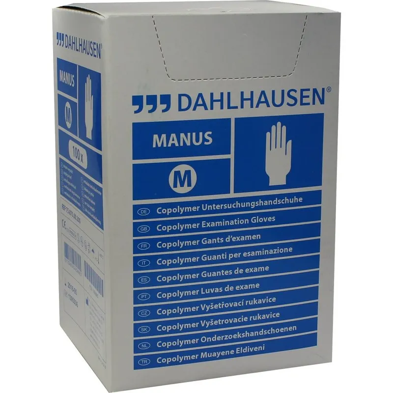 P. J. Dahlhausen COPOLYMER Handschuhe steril Gr.M 100 St Handschuhe – Produktbild 1 von 1