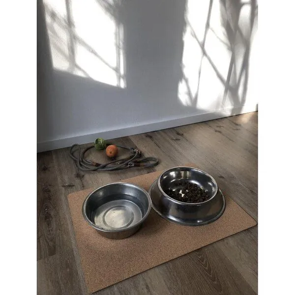 Kork-Deko Kork-Deko Futternapf-Unterlage aus Kork | 64 x 45 cm | Presskork – Produktbild 1 von 8