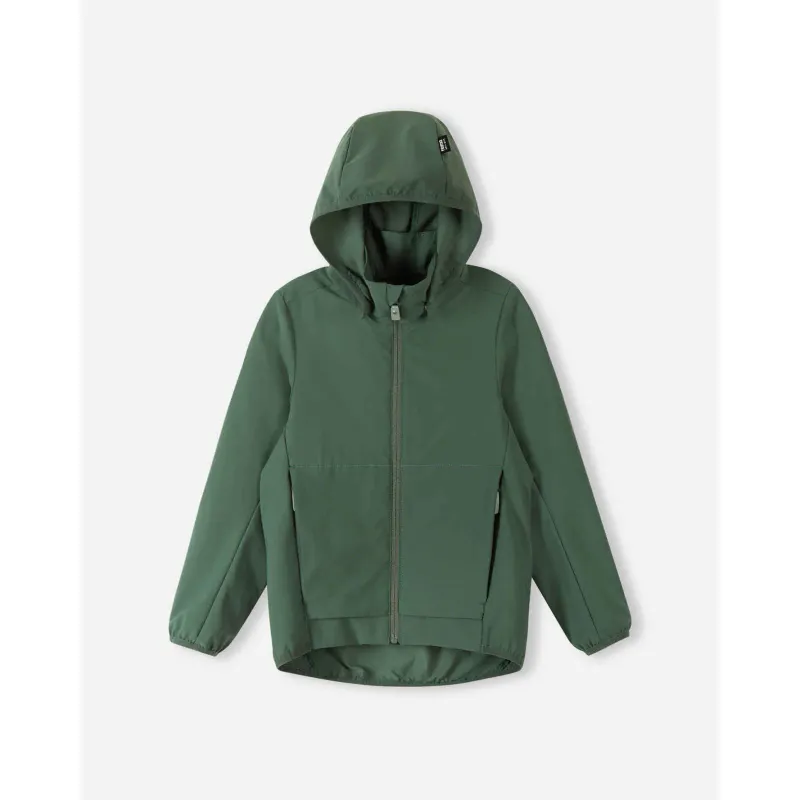 REIMA Regenjacke mit Kapuze für Kinder Reima Turvaisa, Vert, – Produktbild 1 von 1