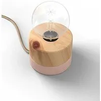 ALMUT von Wildheim ALMUT von Wildheim Tischlampe Zirben Holz angesagte Pastelltöne skandinavisches Design, Zartrosa, – Produktbild 1 von 1