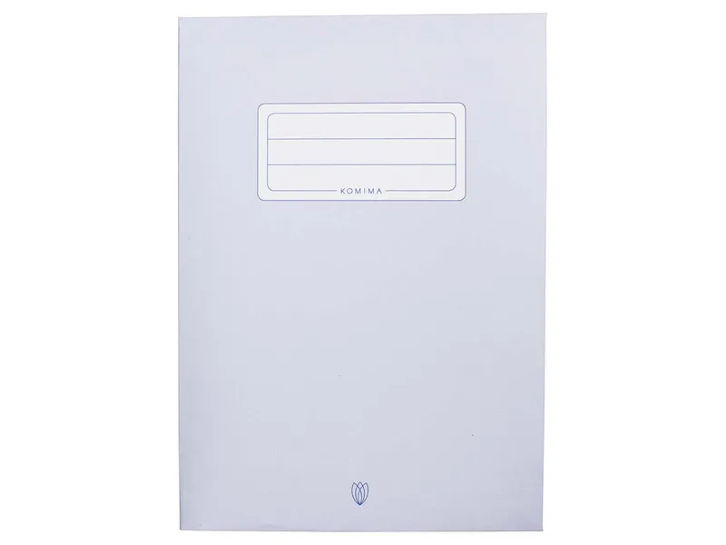 Komima Komima Heftumschlag aus Recyclingpapier, grau DIN A4 – Produktbild 1 von 1