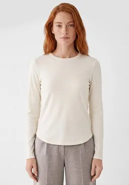 ORGANICATION ORGANICATION Slim-Fit-Longsleeve aus Bio-Baumwolle – Produktbild 1 von 1