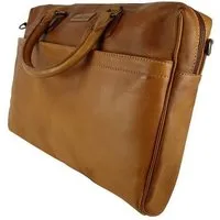 manbefair manbefair LAPTOPTASCHE JOAN Leder, Cognac, – Produktbild 1 von 1