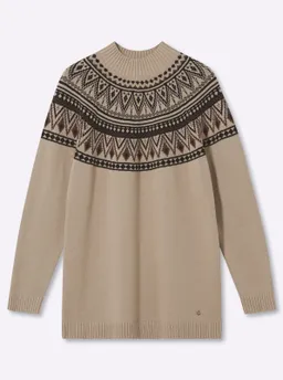 sheego Jacquardpullover – Produktbild 1 von 1