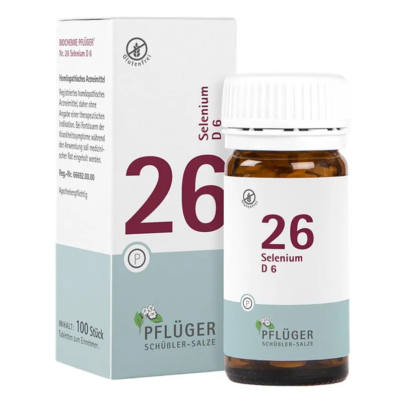 Biochemie Pflüger Schüßler-Salze Biochemie Pflüger 26 Selenium D6 Tbl. – Produktbild 2 von 2
