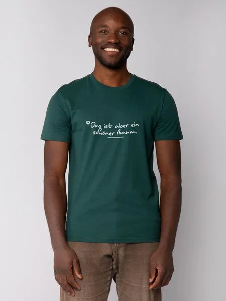 watapparel watapparel T-Shirt Unisex Das ist aber ein schöner Baum, Glazed green, – Produktbild 2 von 2