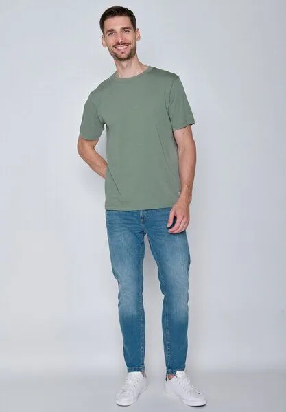 GreenBomb GREENBOMB Basic T-Shirt Fusion, Pale green, – Produktbild 4 von 4