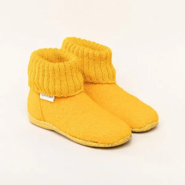 Gottstein Gottstein Kinder Hüttenschuh Alpine Boot RU für Jungen & Mädchen, Gelb, – Produktbild 1 von 4