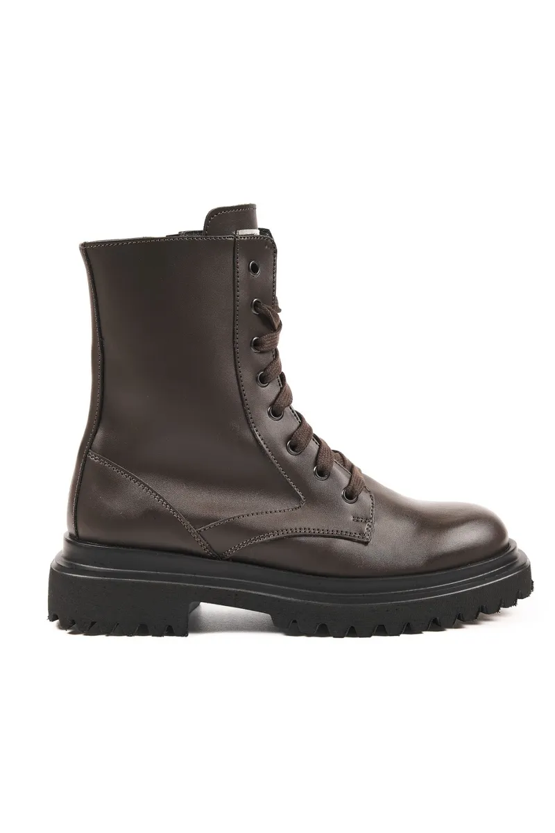 Risorse Future Risorse Future Damen vegan Stiefel Zoe, Braun, – Produktbild 1 von 3