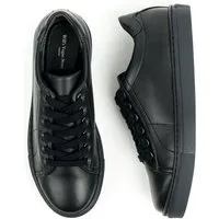 Will's Vegan Shop Will's Vegan Shop Kids NY Sneakers Schwarz Unisex – Produktbild 1 von 1